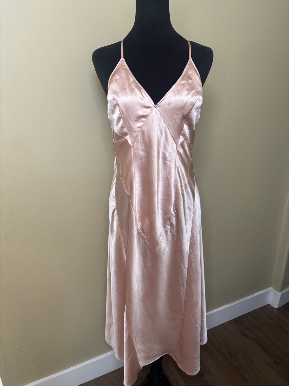 We Are HaH Silky Rose Gold Slip Dress - Women's Intimates